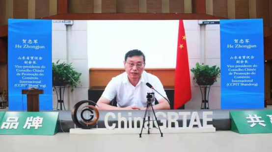 山東省貿(mào)促會(huì)副會(huì)長賀忠軍