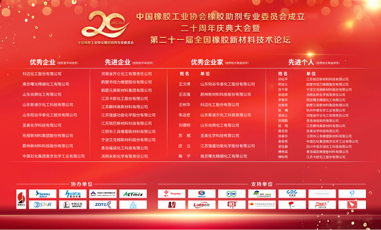 20周年慶典活動為9家優(yōu)秀企業(yè)、11家先進企業(yè)、8位優(yōu)秀企業(yè)家、16位先進個人頒獎
