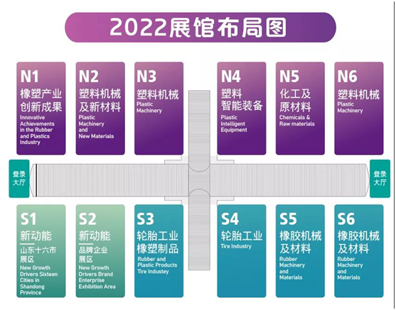 2022年展館布局圖 2022年展館布局圖