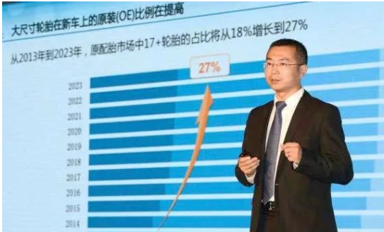 米其林將把握新的市場(chǎng)機(jī)遇，加速數(shù)字化轉(zhuǎn)型，以尖端創(chuàng)新的輪胎產(chǎn)品、服務(wù)和解決方案等，為更多中國(guó)消費(fèi)者和客戶提供美好的出行生活體驗(yàn)。"