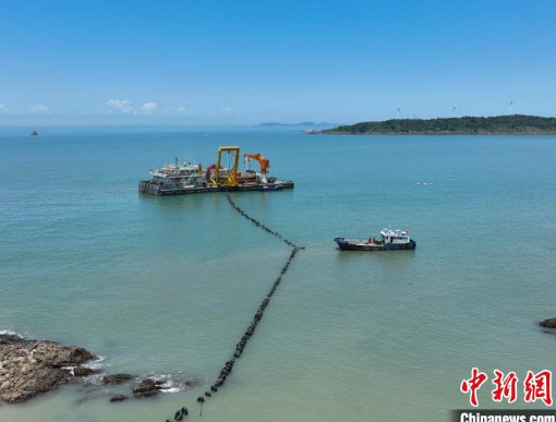 上大陳海纜鋪設?！「鸺蝺x 攝