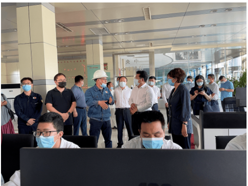 河北省生態(tài)環(huán)境廳黨組書記、廳長到龍星化工調(diào)研指導(dǎo)工作
