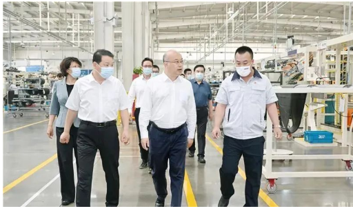 河北省長王正譜調(diào)研萬達(dá)輪胎