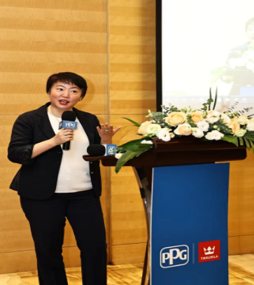 PPG大中華區(qū)總經(jīng)理、工業(yè)涂料及全球電子消費(fèi)品材料總經(jīng)理
