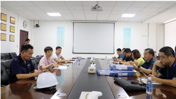 省“四進(jìn)”攻堅(jiān)工作組到公司督導(dǎo)檢查安全生產(chǎn)“八抓二十項(xiàng)”創(chuàng)新舉措和疫情防控措施落實(shí)情況