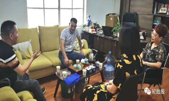 杭州汽配商會(huì)陳玉仙走進(jìn)致通輪胎有限公司 杭州汽配商會(huì)陳玉仙走進(jìn)致通輪胎有限公司