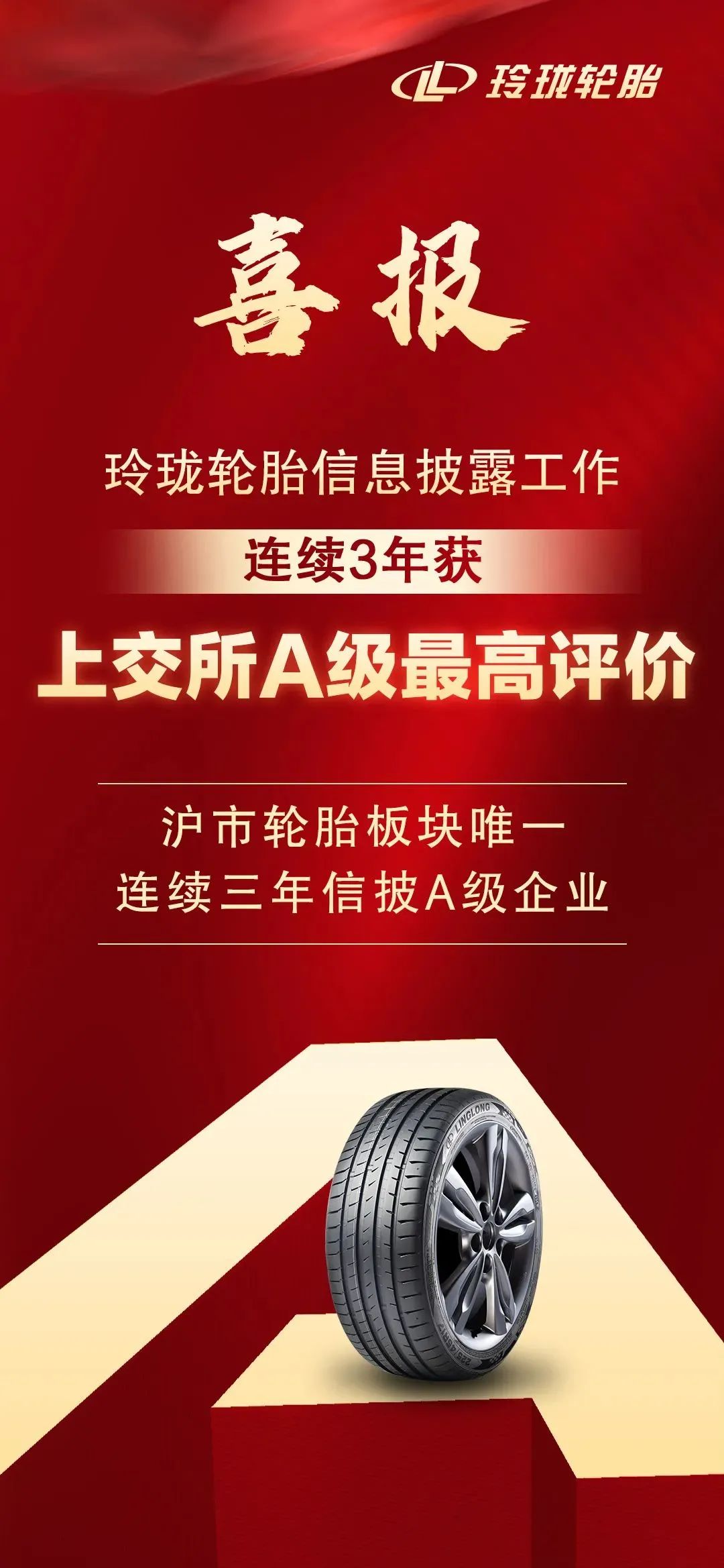 玲瓏輪胎：A級(jí)上市公司！
