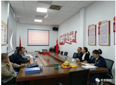 李國強(qiáng)一行到黑貓進(jìn)出口公司調(diào)研走訪