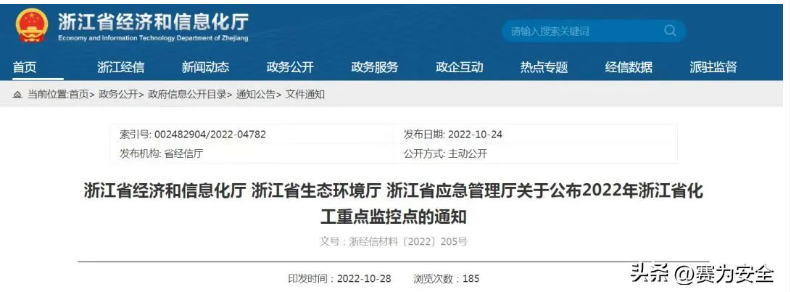 兄弟路標(biāo)成功認(rèn)定為2022年浙江省化工重點(diǎn)監(jiān)控點(diǎn)