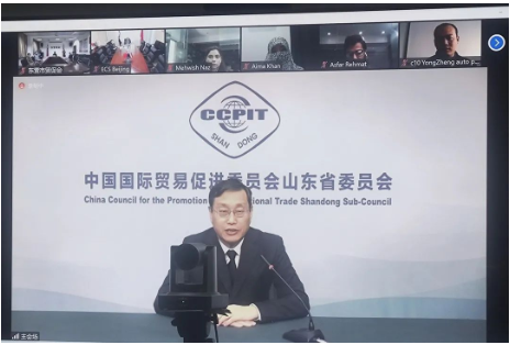 山東省貿(mào)促會副會長賀忠軍指出，非洲各國的輪胎需求量巨大，是山東重要的合作伙伴。希望雙方企業(yè)能夠借此機會深挖輪胎產(chǎn)業(yè)合作潛力，加強交流，增進了解，力爭達成務(wù)實合作，實現(xiàn)互利共贏發(fā)展。