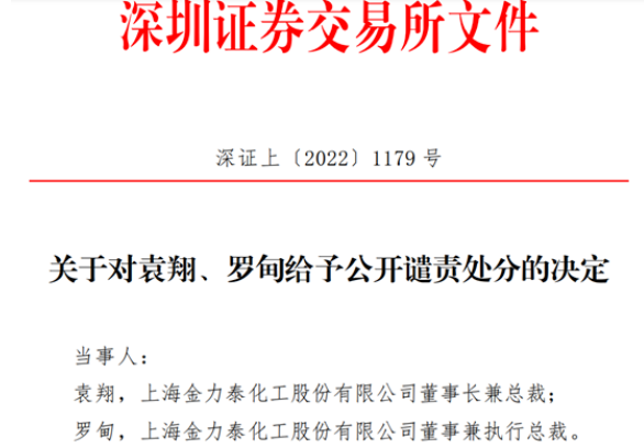 這家上市涂企董事長、執(zhí)行總裁被深交所公開譴責(zé) 原因是…