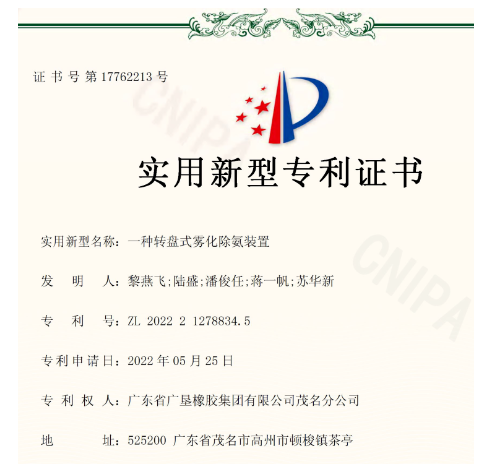 4、獲得多項實用新型專利和創(chuàng)新大獎