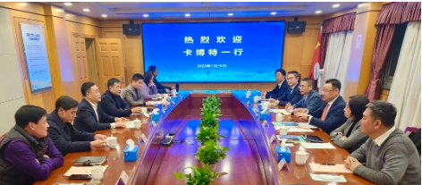卡博特執(zhí)行副總裁朱戟拜會(huì)閔行區(qū)委陳宇劍書記