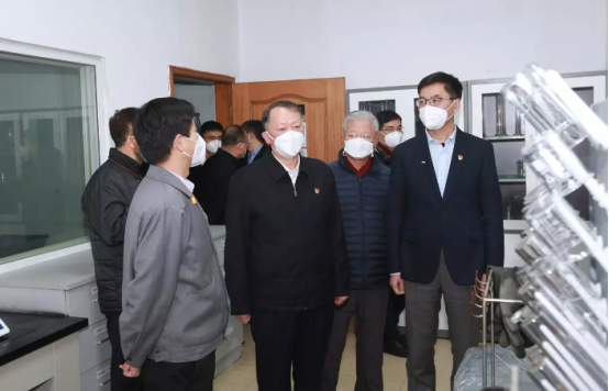 浙江省嘉興市政協(xié)黨組書記、主席到曉星化纖調(diào)研