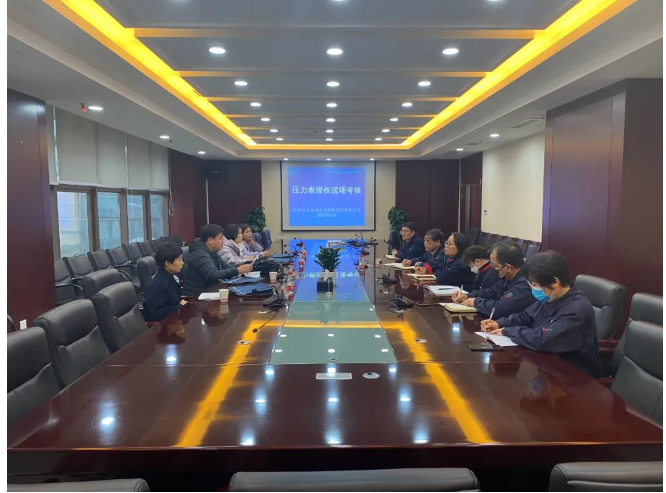 咸陽市市場監(jiān)督管理局組織對西橡公司進行壓力表授權(quán)現(xiàn)場考核 咸陽市市場監(jiān)督管理局組織對西橡公司進行壓力表授權(quán)現(xiàn)場考核