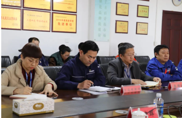 石化聯(lián)合會專家楊維軍、仲偉科對炭黑公司提出了建設性意見和建議，希望炭黑公司立足萬達集團產(chǎn)業(yè)鏈優(yōu)勢，結合行業(yè)發(fā)展前景和趨勢，促進特色高端炭黑產(chǎn)品研發(fā)，提高自主創(chuàng)新能力，成為創(chuàng)新引領、綠色低碳的行業(yè)標桿。