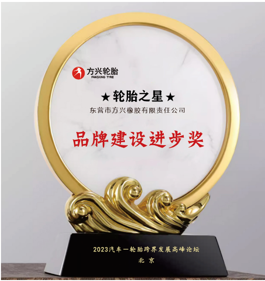 方興橡膠榮獲“品牌建設進步獎”，以卓越品質(zhì)鑄就輝煌品牌