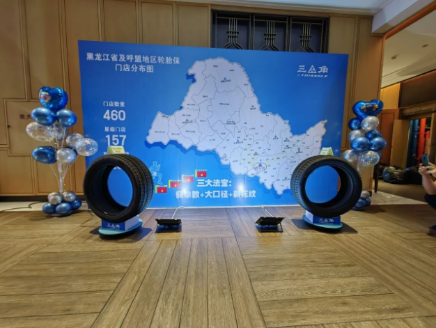 除了冬季輪胎，三角輪胎還在會上展示了四季胎系列，包括TH202/TH202 EV、TE307、TS601等多款產(chǎn)品。這些產(chǎn)品已經(jīng)成功進入市場，并受到了消費者的高度贊賞和認可。