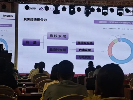此外，在會議中，各位行業(yè)領(lǐng)袖也紛紛發(fā)表了對炭黑行業(yè)的經(jīng)濟(jì)運(yùn)行情況和未來發(fā)展趨勢的觀點(diǎn)。據(jù)了解，這些觀點(diǎn)涵蓋了輪胎橡膠行業(yè)、炭黑行業(yè)、煤焦油市場、特種炭黑市場等多個方面，為與會者提供了深入洞察和行業(yè)前景的啟示。