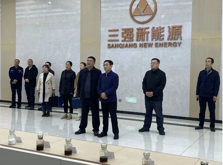 市人大常委會副主任馮原平一行蒞臨三強(qiáng)新能源調(diào)研