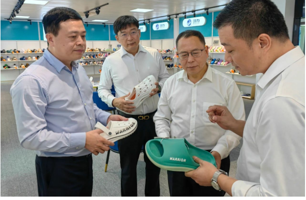 王占杰理事長(zhǎng)對(duì)思迪嘉鞋業(yè)取得的成績(jī)表示高度肯定。他通過此次調(diào)研走訪，充分感受到塑料鞋產(chǎn)品的多樣性和企業(yè)的創(chuàng)新力。他表示對(duì)塑料鞋企業(yè)的不斷進(jìn)步充滿信心，堅(jiān)信該行業(yè)將在可持續(xù)高質(zhì)量發(fā)展的道路上穩(wěn)步前行。